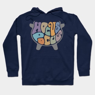 Hocus Pocus Cauldron Word Art Hoodie